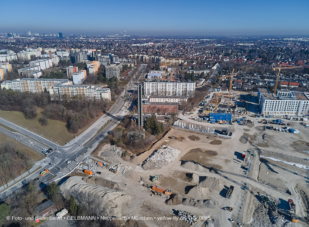 09.03.2022 - Baustelle PANDIONVERDE in Neuperlach 